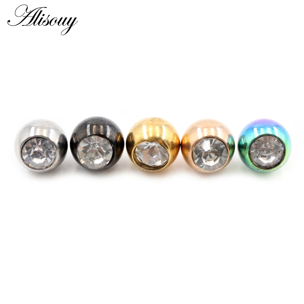 Body Jewelry Replacement Ball - 2 buah manik-manik bola pengganti dari
