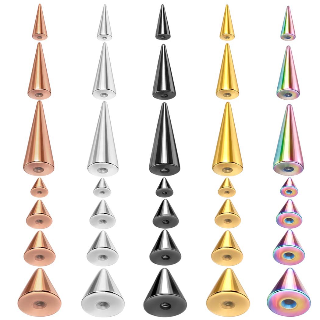 Body Jewelry Replacement Ball - Aksesori Perhiasan Baja Tahan Karat DIY10