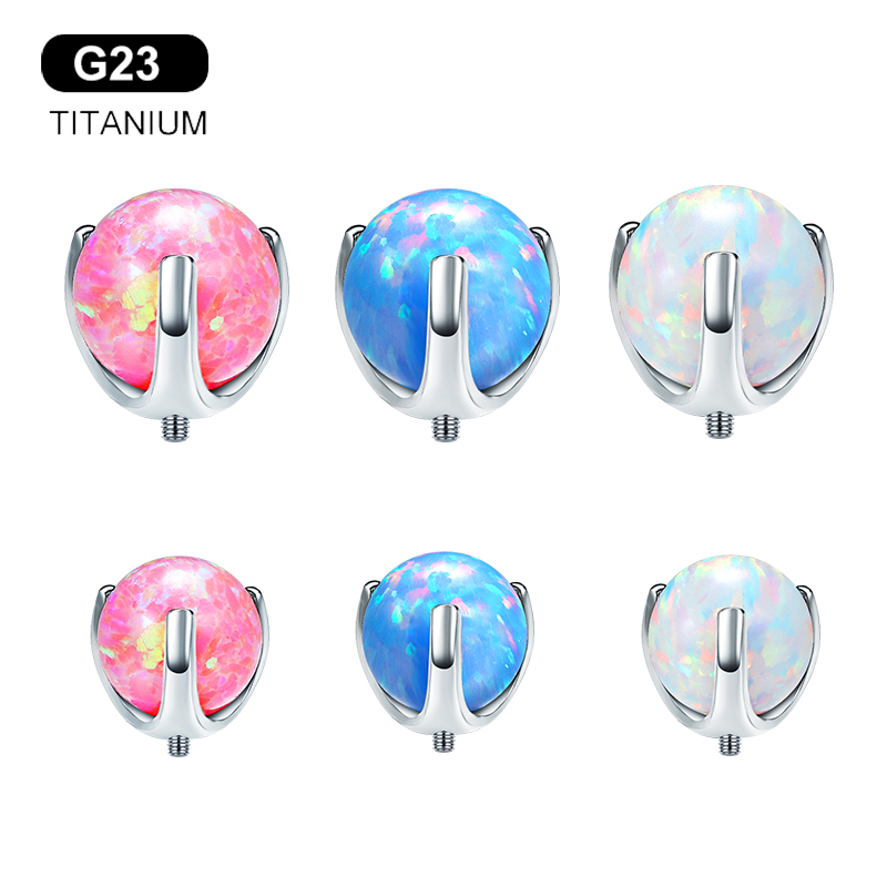 G23 Anting Tindik Titanium Cin - Body Jewelry Replacement Ball ulasan dan harga