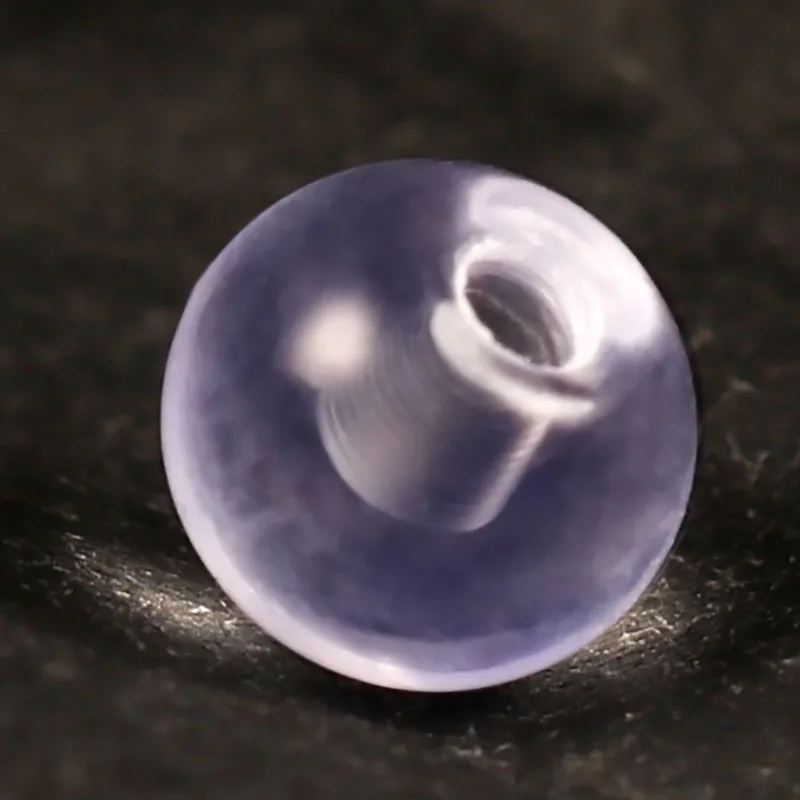 100 buah pengganti transparan  - Body Jewelry Replacement Ball ulasan dan harga