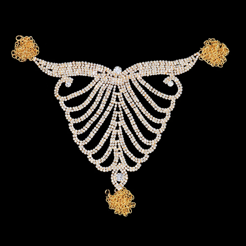 Stonefans Thong dan Set rantai - Body Jewelry Retainers ulasan dan harga