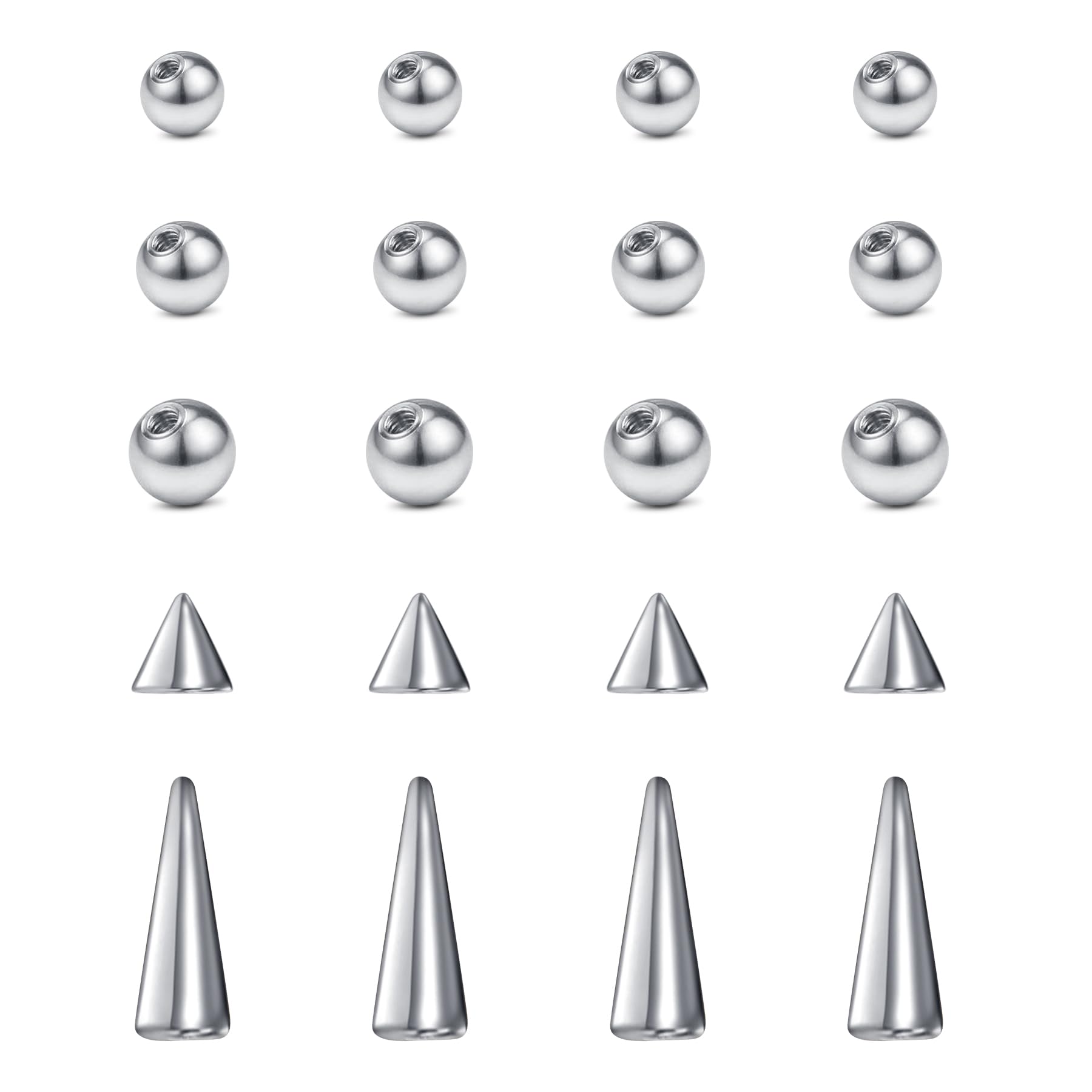 20 buah bola pengganti dari ba - Body Jewelry Replacement Ball ulasan dan harga
