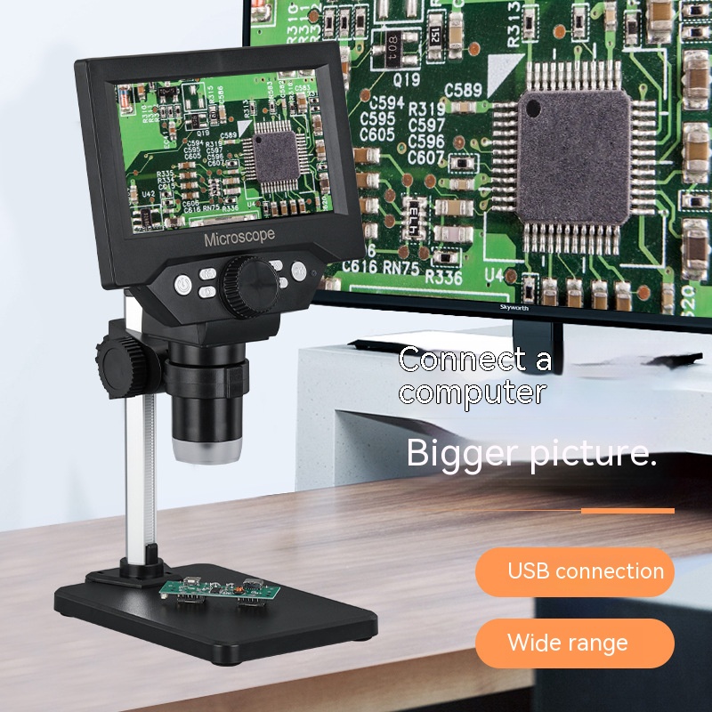 Mikroskop Digital 5.5 Inci 10M - Body Jewelry Repair ulasan dan harga