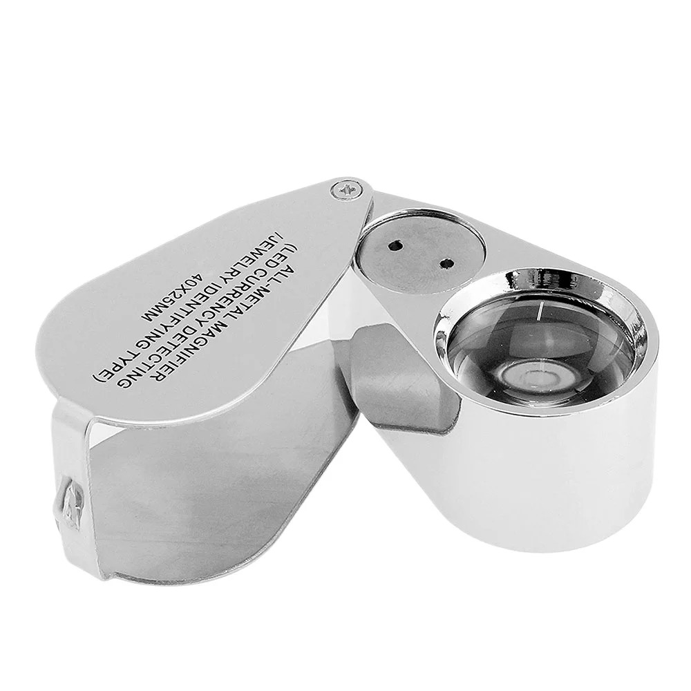 Pembesar Kaca Optik 40X dengan - Body Jewelry Repair ulasan dan harga