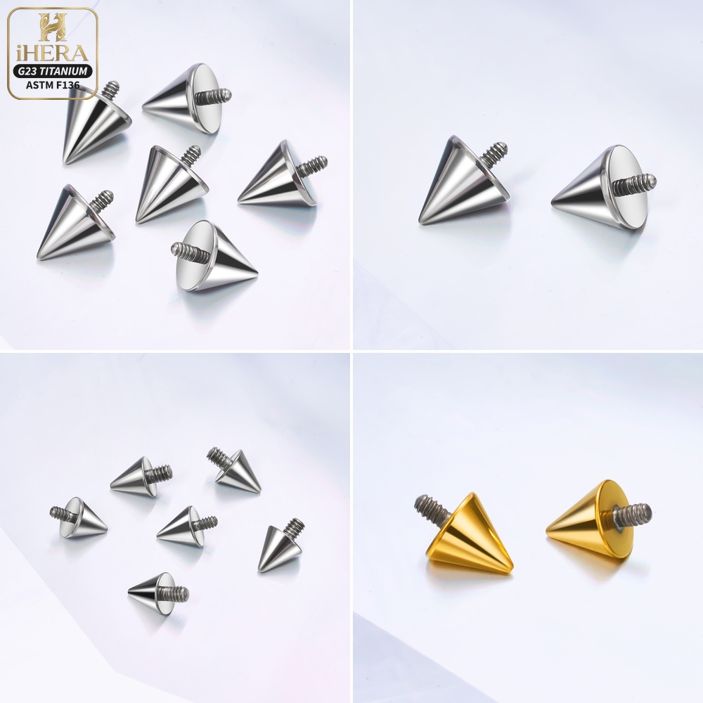 Pengganti Cone Bola Titanium 1 - Body Jewelry Replacement Ball ulasan dan harga